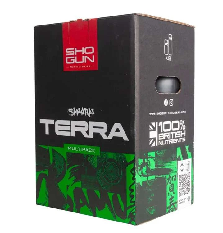 SHOGUN Fertilisers Samurai Terra Multipack 2.0 - komplettes Nährstoffset