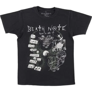 DEATH NOTE T-shirt stampa personaggi anime uomo taglia M /eaa490277 - Foto 1 di 3