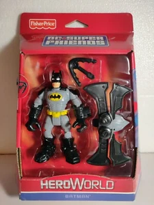Fisher-Price DC Super Friends HeroWorld BATMAN (CosBman193) - Picture 1 of 9