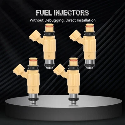 Inyectores de combustible 4 piezas para Mitsubishi Eclipse Galant Lancer Dodge Stratus Sebring Foto 1 de 4