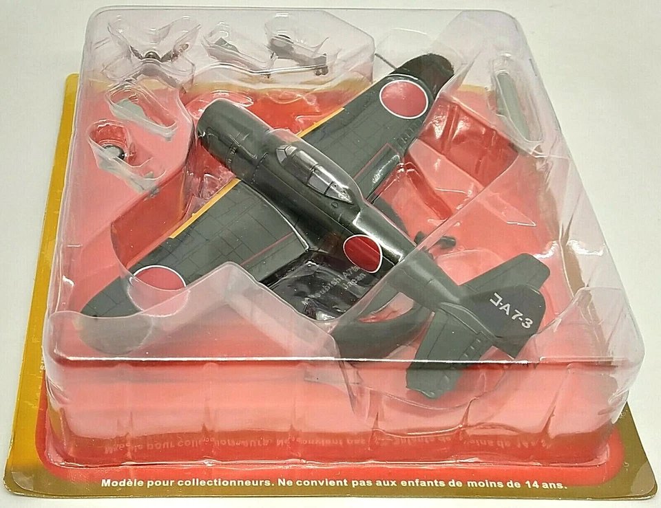 DE AGOSTINI 1:72 AEREO IN METALLO  MITSUBISHI A7M2 REPPU JAPAN 6 - Immagine 1 di 1