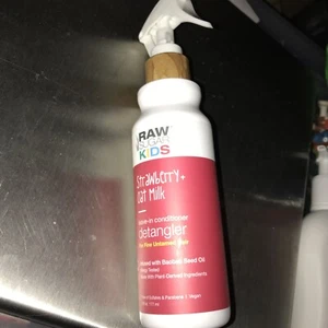 Desenredador acondicionador de leche de fresa + avena azúcar crudo para niños 6 fl oz cabello fino - Imagen 1 de 6