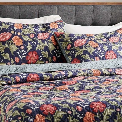 Falsa estándar impresa reversible Sonoma Goods For Life® Art Deco Heritage Foto 1 de 3