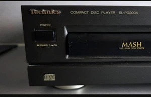 TECHNICS CD Player SL-PG 200A Disc Spieler inkl. orig Fernbedienung MASH Wandler - Bild 1 von 10