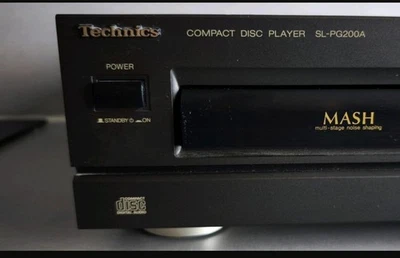 TECHNICS CD Player SL-PG 200A Disc Spieler inkl. orig Fernbedienung MASH Wandler - Bild 1 von 4