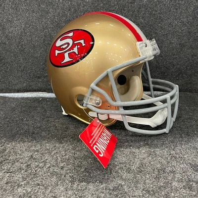 RIDDELL San Francisco 49ers Full Size Authentic Helmet 1964-1995 - Image 1 of 4