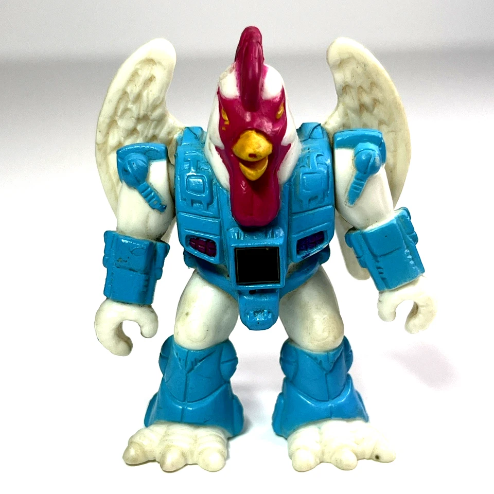 1987 Takara Hasbro Battle Beasts Rowdy Rooster #63 WITH WORKING WOOD RUB! - Image 1 of 4