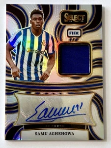 2024-25 Panini Select FIFA Silver Auto Memorabilia 🔥Samu Aghehowa FC Porto - Imagen 1 de 5