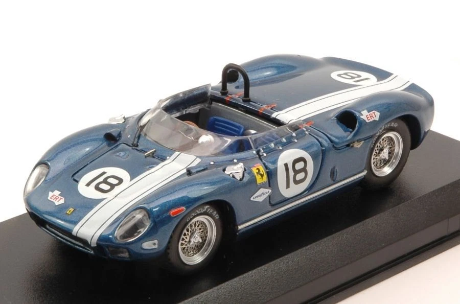 Art Model AM0346 FERRARI 275 P N.18 DNF 500 KM BRIDGEHAMPTON 1965 M.ANDRETTI 1:4 - Immagine 1 di 1