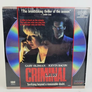 Criminal Law Laserdisc 1988 Extended Play Gary Oldman Kevin Bacon Tess Harper - Picture 1 of 3