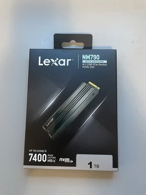 1TB NM790 SSD with Heatsink PCIe Gen4 NVMe M.2 2280 Internal SSD - Image 1 of 2