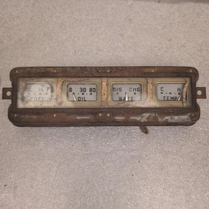 1942 - 1948 Ford Deluxe & Super Deluxe Gauge Cluster Mercury - Picture 1 of 7