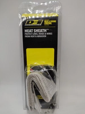 DEI Motorsport Heat Sheath Aluminium Protective Sleeving - 3ft, 1/2'' Dia - Image 1 of 4