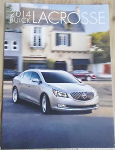 Catalogo brochure vendita concessionaria auto originale Buick Lacrosse 36 pagine 2014 - Foto 1 di 9