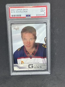 2001-02 Cubierta superior Young Guns # 211 Ilya Kovalchuk ¡PSA 9!!  - Imagen 1 de 2
