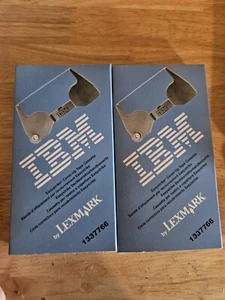 LOT OF 2 IBM EASYSTIKE COVER-UP TAPE CASSETTE 1337766 by LEXMARK FREE SHIPPING - Picture 1 of 6