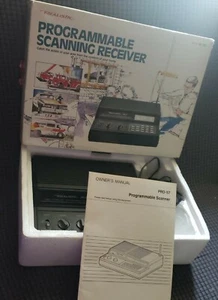 Realistic Programmable Scanning Receiver Pro-57 10 Ch. No Antenna Tested Vintage - Picture 1 of 6