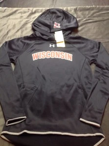 Under Armour Womens Wisconsin Hoody, Size Small NWT - Picture 1 of 4