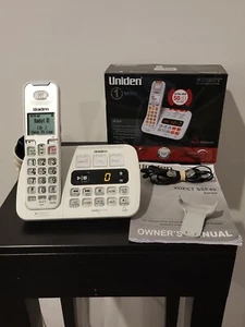 Uniden SS E45 Long Range Cordless Home Phone + Answering Machine NBN compatible - Picture 1 of 11