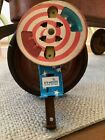 Vintage CHEIN Tin Mechanical Sparkler Spinner Friction Toy 4th of July 1950’s