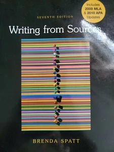 Writing from sources 7th edition Brenda Spatt - Picture 1 of 1