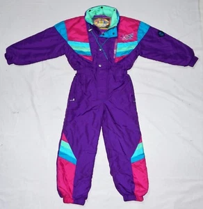 Tuta Da Sci Snowboard SKISS Per Ragazzi Taglia 7-8 Anni MADE IN FRANCE - Foto 1 di 5