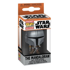 STAR WARS: ¡EL POP MANDALORIANO! LLAVERO VINILO 4cm - MANDALORIANO - Imagen 1 de 4