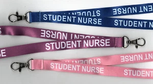 1 STUDENT NURSE 3 Colours Printed Safety Breakaway Lanyard Hospital: FREE UK P&P - Picture 1 of 5