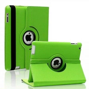 For Apple iPad Mini 2 3 4 5 6 360 RotateLeather Folio Case w Screen Protector - Picture 1 of 20