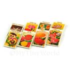 8 Mixed Dolls House Flower Seed Packets - Set 5