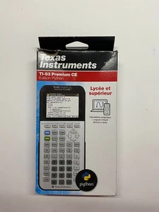 Texas Instruments TI-83 Premium CE Edition Python Graphic Calculator - Bild 1 von 6