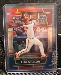 Luke Williams (RC) 2022 Select Tri-Color Prizm - Phillies - Picture 1 of 2