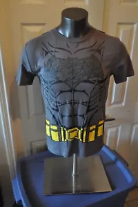 DC Comic Batman, Superman, T-Shirt mit Cape Kostüm Jugend T-Shirt mehrere Größen - Bild 1 von 7
