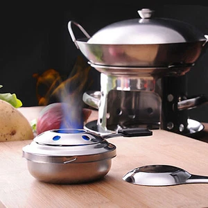 Alcohol Stove Camping Portable Stainless Steel Camp Grill Alcohol Pot unusual - Picture 1 of 9