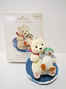 NEU Hallmark Ornament 2012 Downhill Nervenkitzel - Schneeball und Smoking #12 B7 - Bild 1 von 3