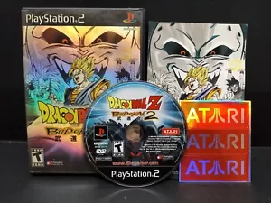 Dragon Ball Z: Budokai 2 (PS2, 2003) KOMPLETT, MIT ATARI STICKERN, GETESTET!! - Bild 1 von 5