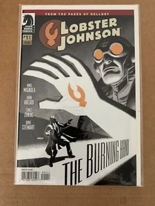 LOBSTER JOHNSON - THE BURNING HAND #1 NM DARK HORSE 2012 HELLBOY - Photo 1/1