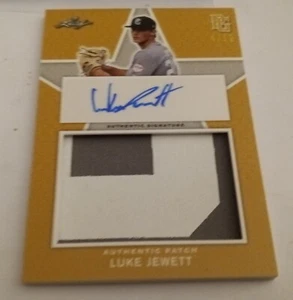 2020 LUKE JEWETT Leaf Perfect Game GAME-WORN PATCH AUTOGRAPH #PA-LJ1 MINT (4/12) - Picture 1 of 1