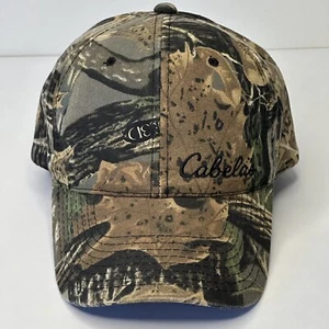 Cabela’s Camo Cap Hat Adjustable Snapback Trucker Fishing Hunting Outdoors - Picture 1 of 9