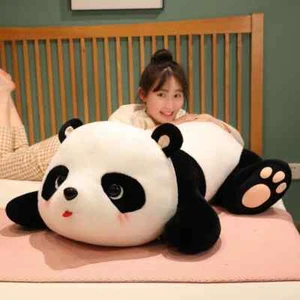 25/40/55cm Plush Stuffed Toy Giant Panda Pillow Cartoon Doll Kids Girl Christmas - Picture 1 of 25