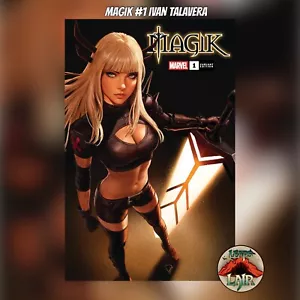 MAGIK #1 IVAN TALAVERA 616 EXCLUSIVA VARIANTE DE VESTIMENTA COMERCIAL CVR A LTD 3000 - Imagen 1 de 2