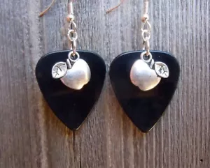 Pendientes púas de guitarra Apple Charm con auriculares de acero quirúrgico - Imagen 1 de 19