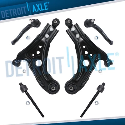 Front Lower Control Arms Inner Outer Tie Rods for Suzuki Swift+ Pontiac G3 Wave5 - Image 1 of 4