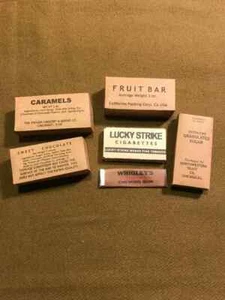 WWII US Army,USMC K-Ration, 10-in 1, 5-in 1 contents box set - Picture 1 of 1