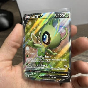 Tarjeta Pokémon Celebi V 160/198 arte completo Chilling Reign - Imagen 1 de 5