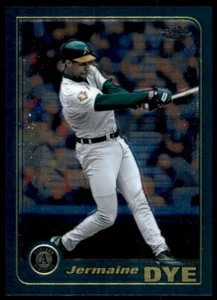 2001 Topps Traded Chrome #T69 Jermaine Dye - Picture 1 of 2