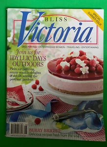 Bliss Victoria Magazine Enterprising Woman July August 2019 Idyllic Days Ourdoor - Picture 1 of 2