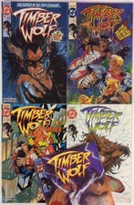 Timber Wolf #1 to #5 complete series (DC 1992)