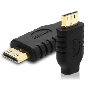 Micro HDMI Female to Mini HDMI Male Adapter Converter Connector For HDTV 1080P - Picture 1 of 6