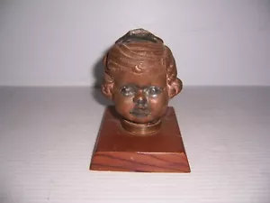 Antique Vintage Doll Head Mold Industrial Steampunk - Picture 1 of 7